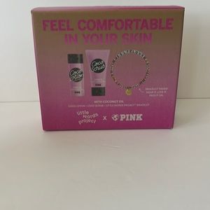 PINK COCO LOTION- COCO SCRUB AND BONUS BRACELET INSIDE!